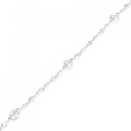 K18WG ダイヤモンド ブレスレット 1.50CT