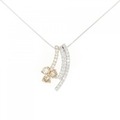 K18WG/K18PG 2WAY ダイヤモンド ネックレス 1.00CT