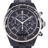 シャネル J12クロノグラフ セラミック H0940 セラミック 自動巻