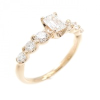 K18PG ダイヤモンド リング 0.345CT