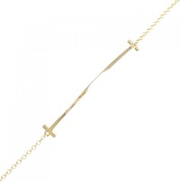 ティファニー Tスマイル ブレスレット