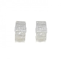 K18WG ダイヤモンド ピアス/イヤリング 0.30CT