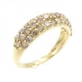 K18YG パヴェ ダイヤモンド リング 1.00CT