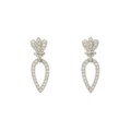 PT ダイヤモンド ピアス 0.40CT