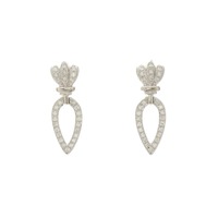 PT ダイヤモンド ピアス 0.40CT
