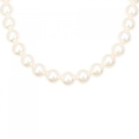 シルバークラスプ アコヤパール ネックレス 7.5-8mm