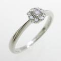 プラチナダイヤモンドリング 0．069ct・LPP・I1