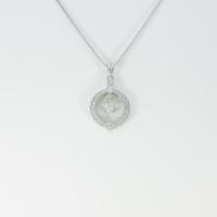 PT／K18WG ダイヤモンドネックレス