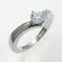 ミキモト ダイヤモンドリング 0．31ct・F・VS2・VERYGOOD