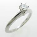 ティファニー クラッシックソリティア リング 0．22ct・D・VS1・EXT