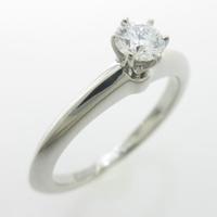 ティファニー クラッシックソリティア リング 0．22ct・D・VS1・EXT