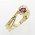 K18YG ルビーリング