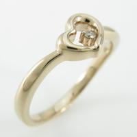 サマンサティアラ ハート ダイヤモンドリング