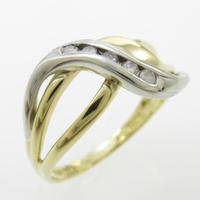 K18YG／PT ダイヤモンドリング20％引き