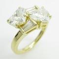 K18YG ダイヤモンドリング 2．12ct・E・VS1?2・ハートシェイプ20％引き