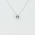 プラチナダイヤモンドネックレス 0．136ct・LPP・SI1