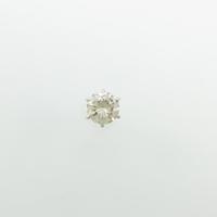 【リメイク】プラチナダイヤモンドピアス 0．766ct・FLB・VS2 片耳