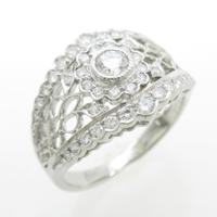 PT フラワー ダイヤモンドリング