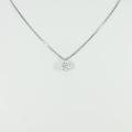 【リメイク】プラチナダイヤモンドネックレス 0．553ct・D・SI1・GOOD
