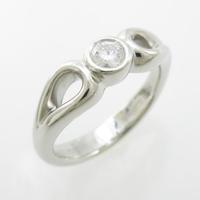 ティファニー ダブルオープンティアドロップ リング20％引き