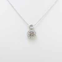 K18WG ダイヤモンドネックレス10％引き
