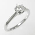 【リメイク】プラチナダイヤモンドリング 0．400ct・F・SI1・GOOD
