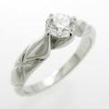 シャネル マトラッセ リング 0．33ct・F・VVS1・3EXT
