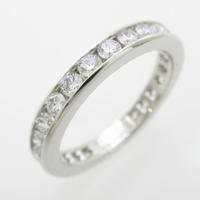 ティファニー フルサークル チャネルセッティング リング20％引き