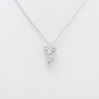 PT フラワー ダイヤモンドネックレス