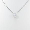 【リメイク】プラチナダイヤモンドネックレス 0．807ct・F・I1・GOOD