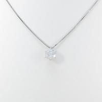 【リメイク】プラチナダイヤモンドネックレス 0．807ct・F・I1・GOOD