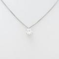 【リメイク】プラチナダイヤモンドネックレス 0．506ct・E・SI1・GOOD
