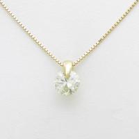 【リメイク】K18YG ダイヤモンドネックレス 3．036ct・M・SI2・VERYGOOD
