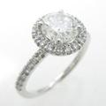 【リメイク】プラチナダイヤモンドリング 1．015ct・H・VS1・GOOD20％引き