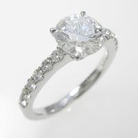 【リメイク】プラチナダイヤモンドリング 1．169ct・F・SI1・VERYGOOD