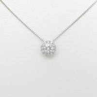 プラチナダイヤモンドネックレス 0．320ct・E・SI2・GOOD