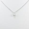 【新品】プラチナダイヤモンドネックレス 0．258ct・H・SI2・VERYGOOD20％引き