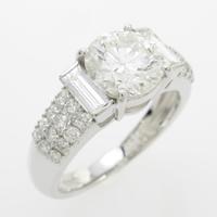 【リメイク】プラチナダイヤモンドリング 1．470ct・H・VS1・EXCELLENT