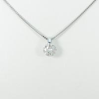【リメイク】プラチナダイヤモンドネックレス 1．054ct・E・SI2・GOOD