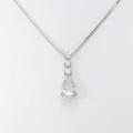 プラチナダイヤモンドネックレス 2．070ct・K・SI2・ペアシェイプ
