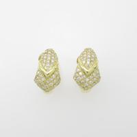 K18YG ダイヤモンドピアス