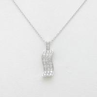 K18WG ダイヤモンドネックレス20％引き