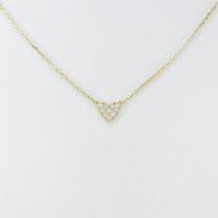アーカー ハートパヴェ ネックレス