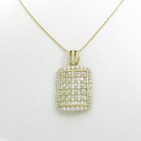 K18YG ダイヤモンドネックレス