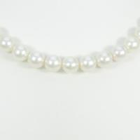 シルバークラスプ アコヤパールネックレス