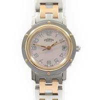 エルメス CL4．221 クリッパーナクレ PGコンビ SSxPG クォーツ