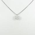 プラチナダイヤモンドネックレス 1．013ct・H・I1・GOOD