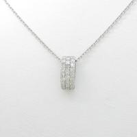 K10WG パヴェ ダイヤモンドネックレス