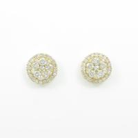 【リメイク】K18YG ダイヤモンドピアス