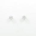 【リメイク】ST／プラチナダイヤモンドピアス 0．317ct・0．328ct・F・SI2・EXT